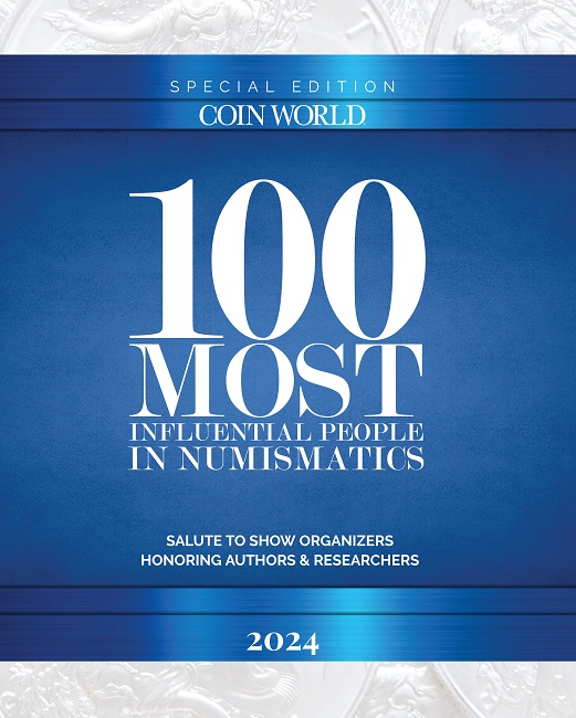 Coin World 100 Most Influential People Cover